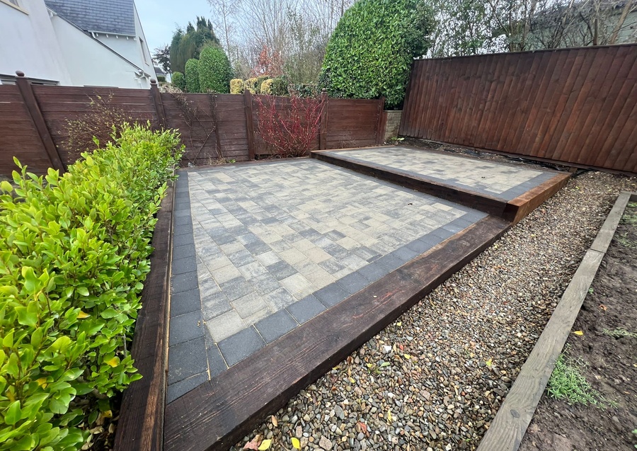 Block Paved Patio Transformation - Hook, Haverfordwest